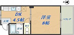 近鉄難波線 布施駅 徒歩8分 4階/-