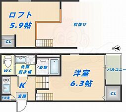 クレセントハイツ 1階