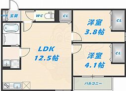 アバンティオ小阪 1階/-