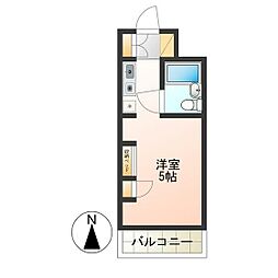 ジェイパーク方南町 ワンルームの間取図画像