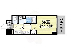 ベクス福島  ｜ 大阪府大阪市福島区鷺洲２丁目（賃貸マンション1K・2階・22.98㎡） その2