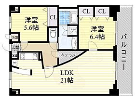 LaDouceur中之島  ｜ 大阪府大阪市西区土佐堀３丁目3番2号（賃貸マンション2LDK・12階・79.20㎡） その2