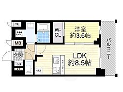 プレサンス九条グランデリーヴ 14階/-