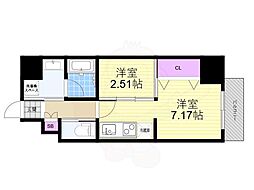シーズンフラッツ新町 9階/-