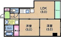 コスモハイツ阿波座 3階