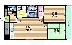 土佐堀ハイツ 6階