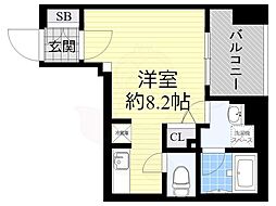 エスライズ西本町 8階/-
