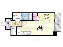 アプリーレ西本町 4階/-