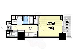 ハビテ靱センターコート 4階/-