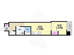 Alivis新町 3階/-
