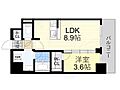 S-RESIDENCE阿波座chiaro6階11.3万円