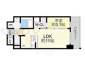 リヴェント福島野田  ｜ 大阪府大阪市福島区吉野１丁目19番16号（賃貸マンション1LDK・11階・36.32㎡） その2