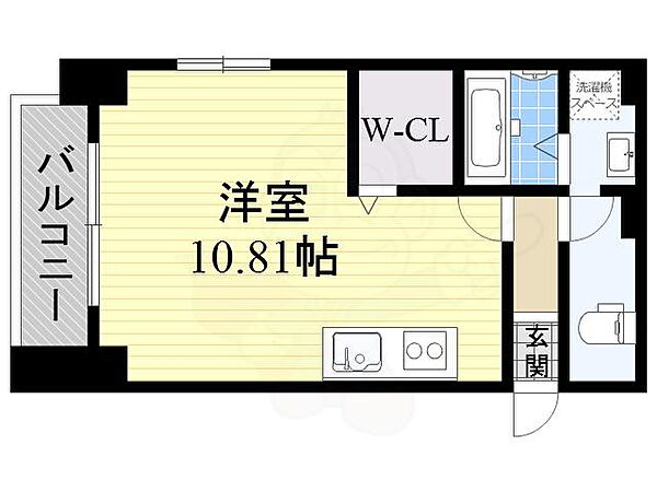 M.hills西本町 ｜大阪府大阪市西区西本町２丁目(賃貸マンション1R・4階・30.08㎡)の写真 その2