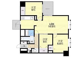 アーバンビュー西梅田  ｜ 大阪府大阪市福島区福島６丁目5番18号（賃貸マンション2LDK・7階・72.28㎡） その2