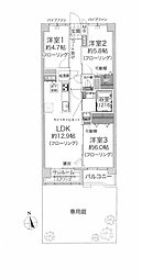 トーカンマンション澄川 3LDKの間取図画像