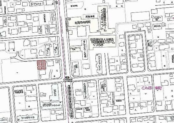 地図を拡大表示