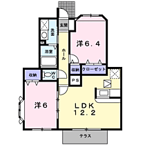 ヴィラ・イーストライト 105 ｜ 福井県越前市横市町23－6－1（賃貸マンション2LDK・1階・56.51㎡） その2