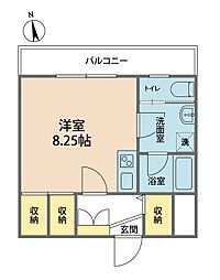 間取図画像 ワンルーム