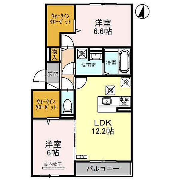 ファミール　ノーヴェ 101｜兵庫県西宮市広田町(賃貸アパート2LDK・1階・62.15㎡)の写真 その1