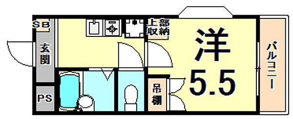 クリスタルカーサII 101｜兵庫県西宮市下大市東町(賃貸マンション1K・1階・20.00㎡)の写真 その2