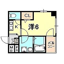 トップシードＯＫＡＤＡ 301 ｜ 兵庫県西宮市甲風園１丁目（賃貸マンション1K・3階・21.74㎡） その2