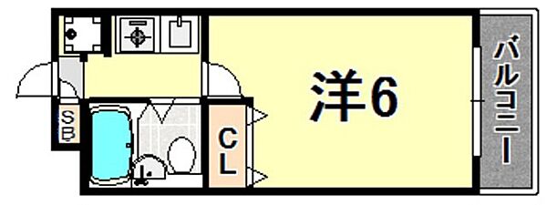 ｅｃｏｆｌａｔｓ西宮北口 204｜兵庫県西宮市大畑町(賃貸マンション1K・2階・18.00㎡)の写真 その2