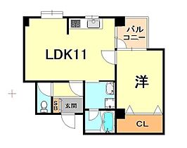 陽光プラザ 203 ｜ 兵庫県芦屋市業平町（賃貸マンション1LDK・2階・38.13㎡） その2