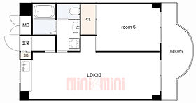 サンコート芦屋 405 ｜ 兵庫県芦屋市朝日ケ丘町（賃貸マンション1LDK・4階・48.00㎡） その2