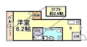 ヴィアノ芦屋親王塚 101 ｜ 兵庫県芦屋市親王塚町（賃貸アパート1R・1階・27.40㎡） その2