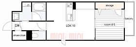 アイエフノヴァ水波町 402 ｜ 兵庫県西宮市今津水波町（賃貸マンション1LDK・4階・39.99㎡） その2