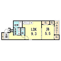 兵庫県西宮市上鳴尾町（賃貸アパート1LDK・1階・40.15㎡） その2