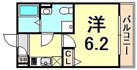 レジーナ里中 101 ｜ 兵庫県西宮市里中町２丁目（賃貸アパート1K・1階・22.44㎡） その2