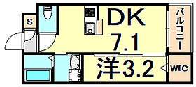 ワコーレヴィータ西宮北口 301 ｜ 兵庫県西宮市大畑町（賃貸マンション1DK・2階・25.48㎡） その2