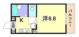 グランディール森北 301 ｜ 兵庫県神戸市東灘区森北町３丁目（賃貸マンション1R・3階・20.52㎡） その2