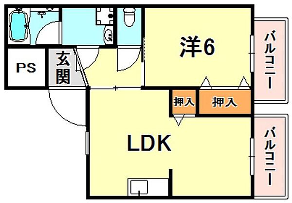 ＴＭハイツ深江 303｜兵庫県神戸市東灘区深江本町２丁目(賃貸マンション1LDK・3階・37.82㎡)の写真 その2