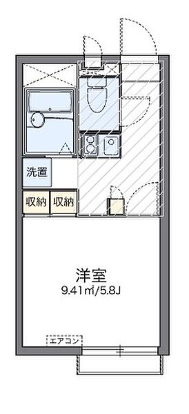 レオパレスアクティ魚崎 204｜兵庫県神戸市東灘区魚崎南町３丁目(賃貸アパート1K・2階・20.28㎡)の写真 その2