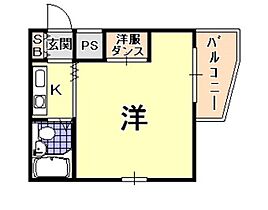 ジョイフル住吉 305 ｜ 兵庫県神戸市東灘区住吉宮町３丁目（賃貸マンション1R・3階・19.00㎡） その2