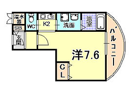 オハナ住吉 303 ｜ 兵庫県神戸市東灘区住吉宮町５丁目（賃貸マンション1R・3階・22.82㎡） その2