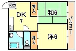 辻川マンション 2階/201