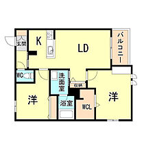 シャーメゾンＭＶ－VII 203 ｜ 兵庫県神戸市東灘区深江北町２丁目（賃貸マンション2LDK・2階・62.01㎡） その2