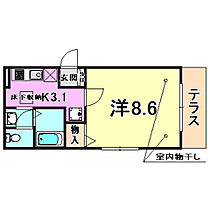 ノブ御影 101 ｜ 兵庫県神戸市東灘区御影郡家１丁目（賃貸マンション1K・1階・28.46㎡） その2