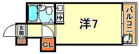 グレイス芦屋 302 ｜ 兵庫県神戸市東灘区深江本町１丁目（賃貸マンション1R・3階・17.55㎡） その2