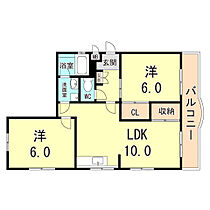 サンプラザ魚崎 403 ｜ 兵庫県神戸市東灘区魚崎北町４丁目（賃貸マンション2LDK・4階・53.92㎡） その2