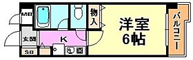 エフワン青木 201 ｜ 兵庫県神戸市東灘区北青木４丁目（賃貸マンション1K・2階・18.34㎡） その2