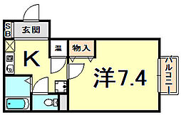 アヴェニール岡本 1階
