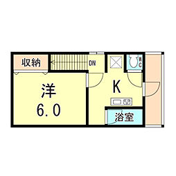 カーサ原田通 2階
