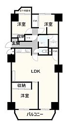 間取図画像 3LDK