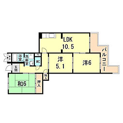 ハイツ栄光 2階