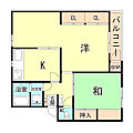 渦森団地3号館2階6.5万円