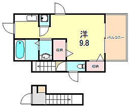 フォレスト江井島 2階